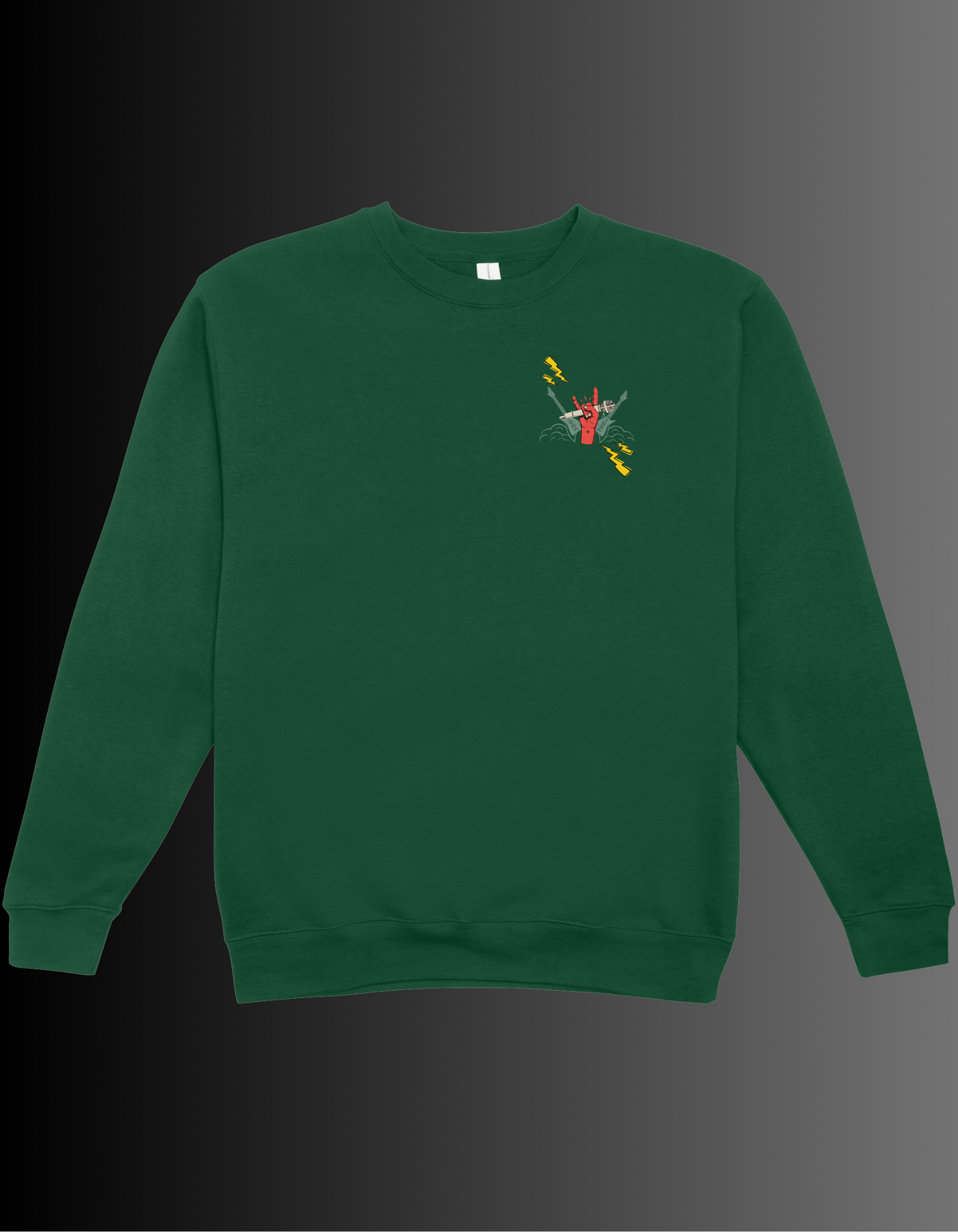 Sweatshirt Red Mic
