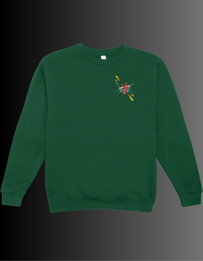 Sweatshirt Red Mic