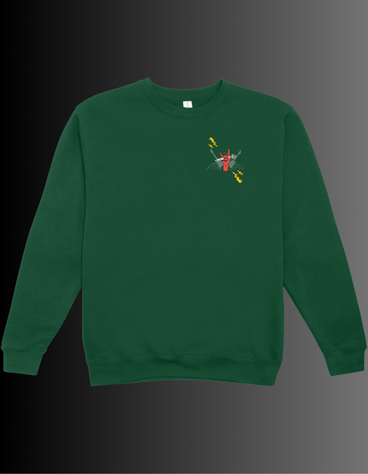 Sweatshirt Red Mic
