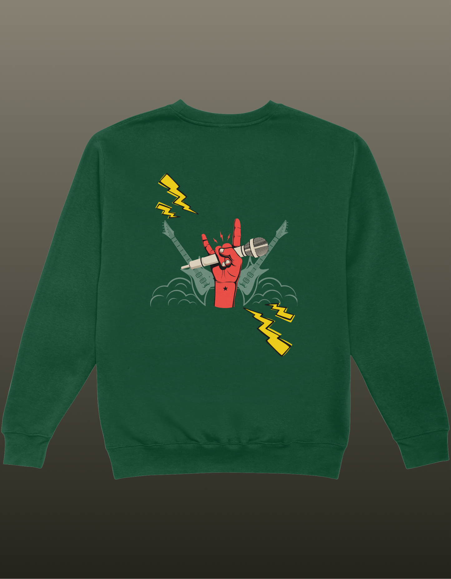 Sweatshirt Red Mic