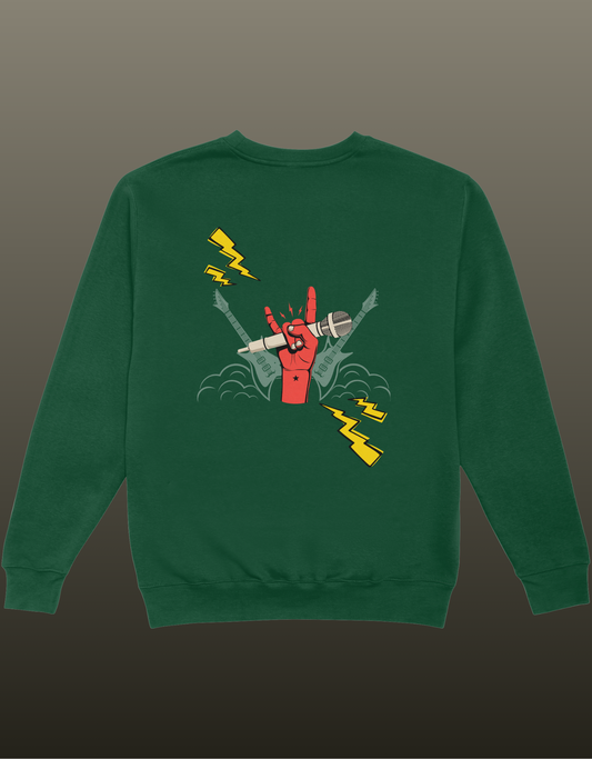 Sweatshirt Red Mic